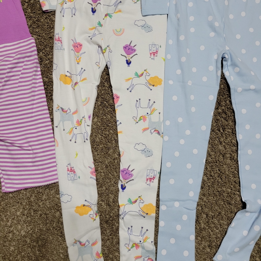 Carter's 6 Piece PJ 3 Sets Size 5 2T Unicorns… - Picture 5 of 9
